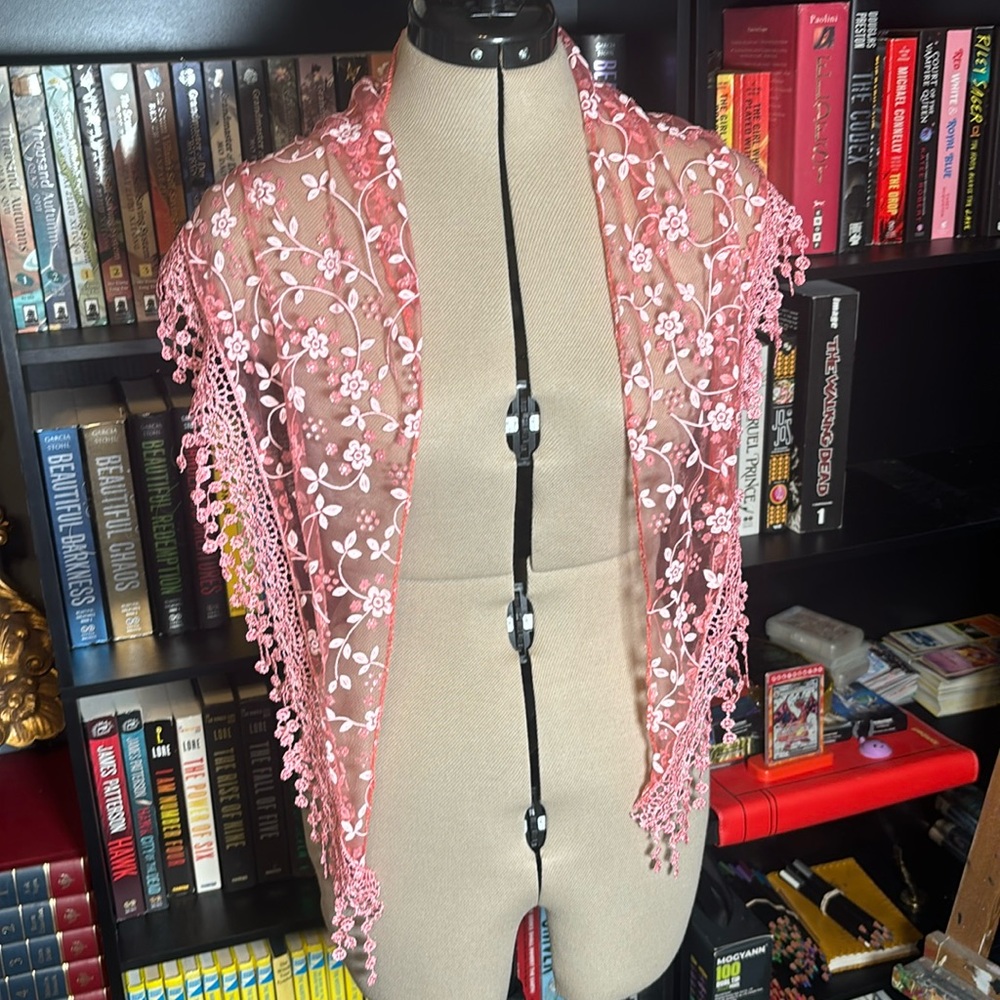 Pink Floral Wrap